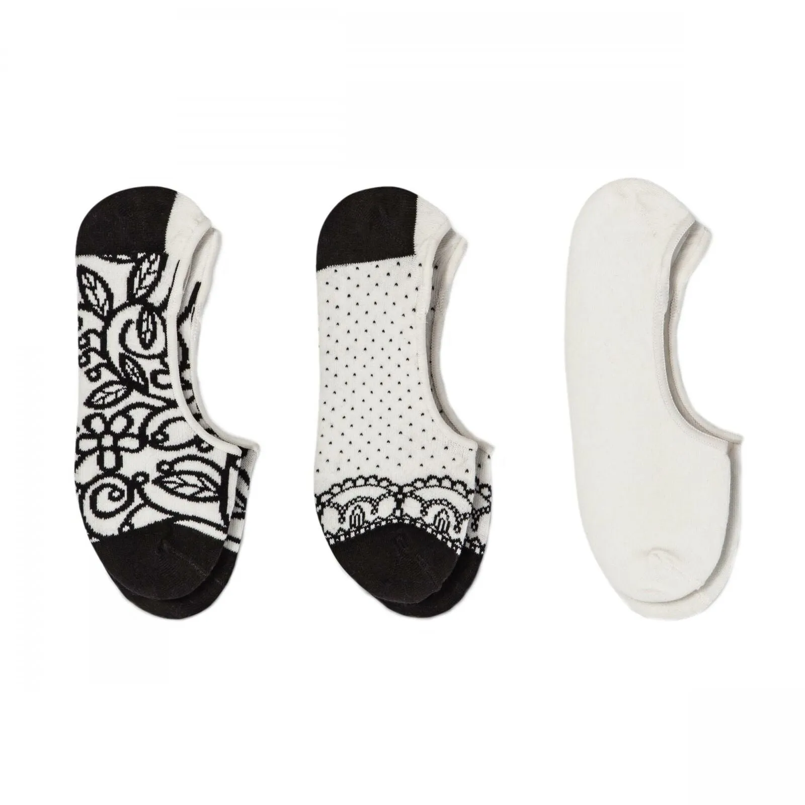 A New Day Women's 3 Pack Cushion Sneaker Liner Socks