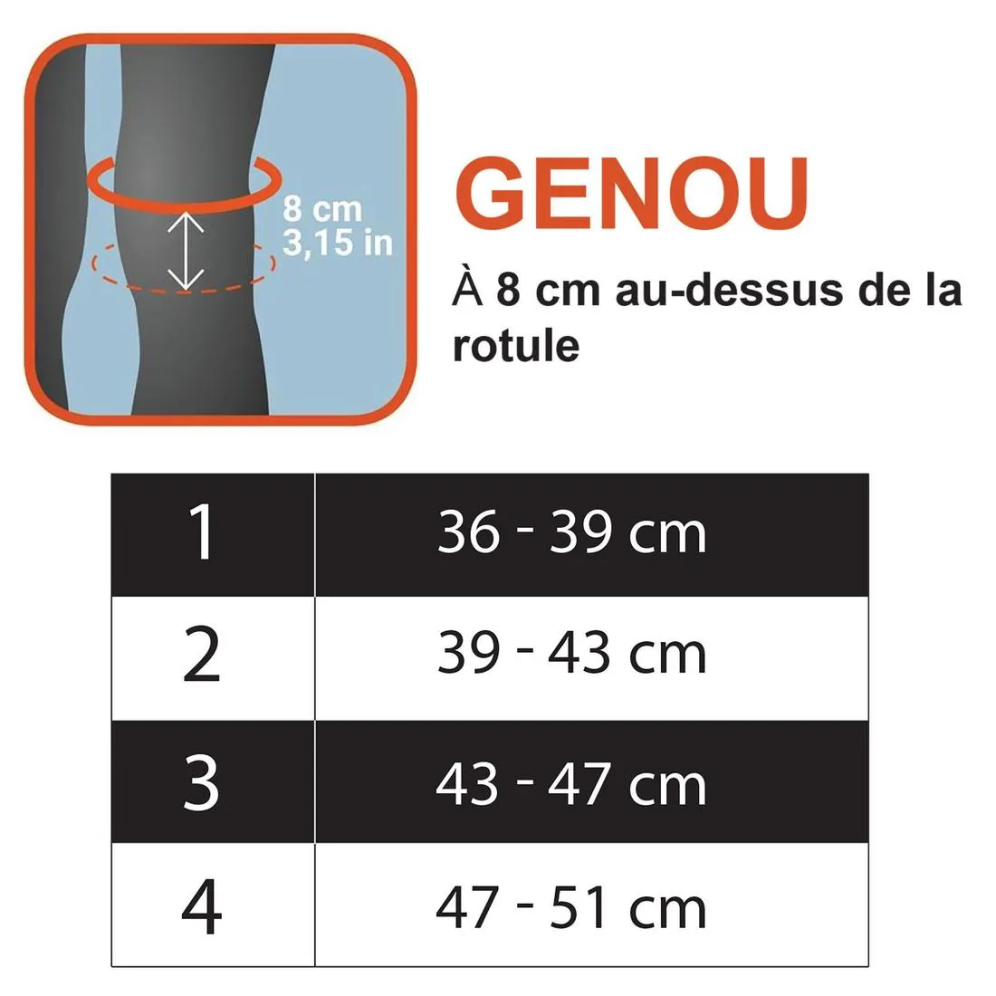 Adult Right/Left Kneecap Brace Prevent 500