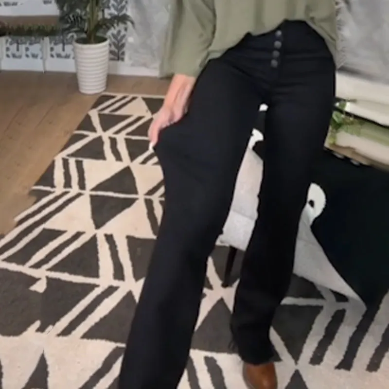 ✨Black Friday Sale✨Women’s Button-Fly Bootcut Jeans
