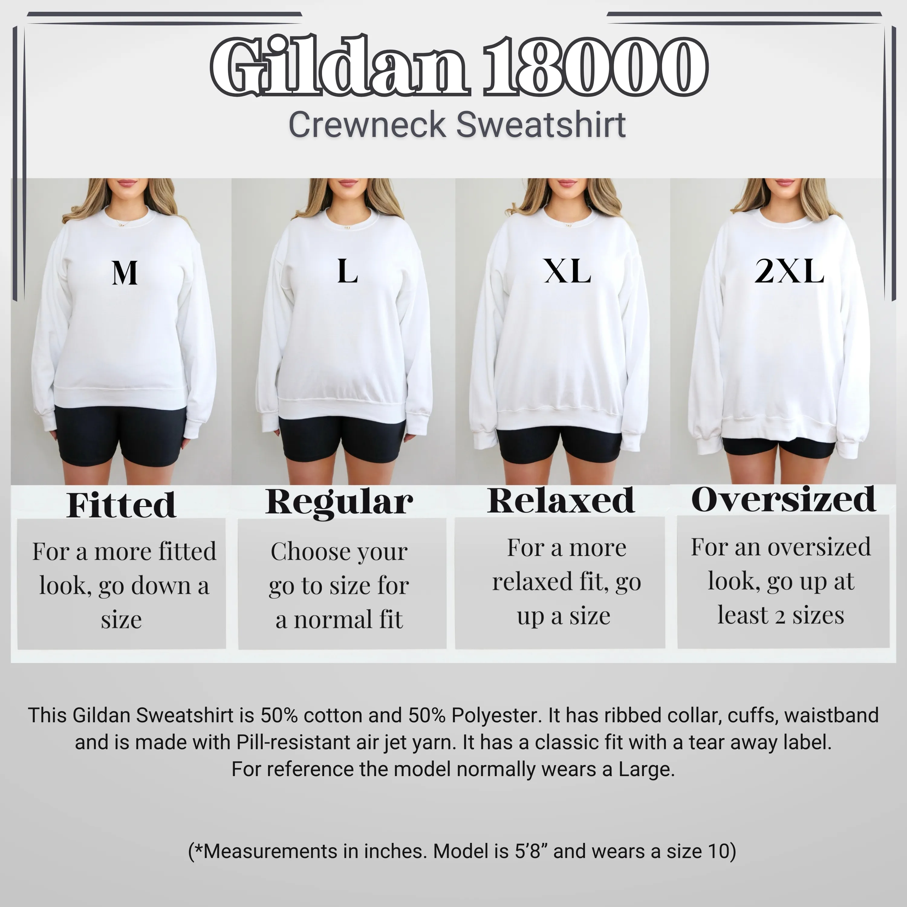 BLUE GO TEAM CREWNECK SWEATSHIRT