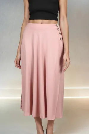 Blush Bias Skirt