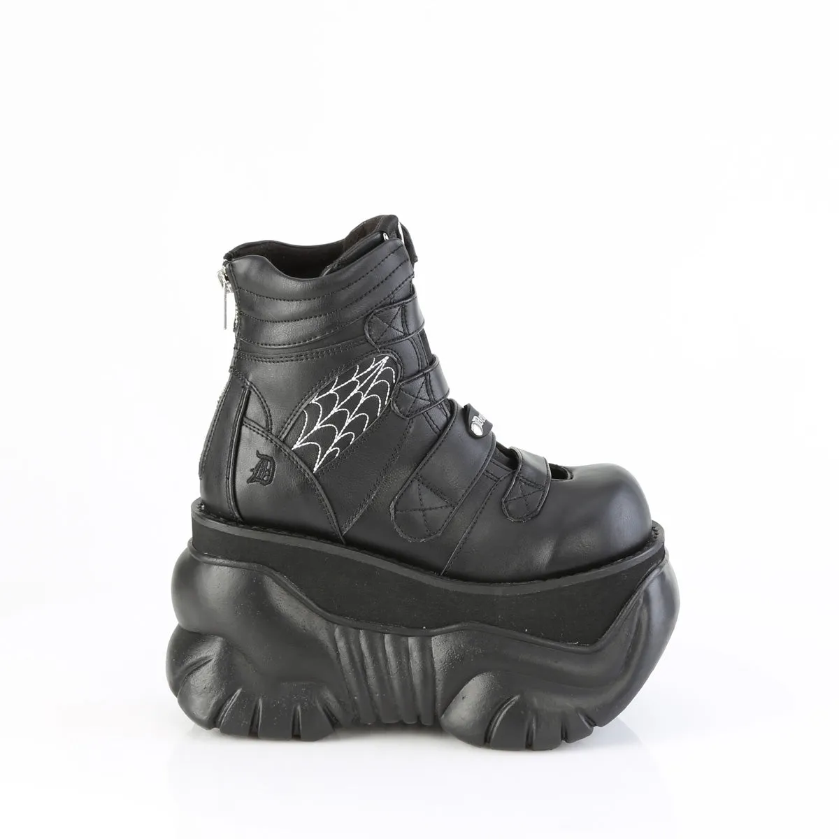 BOXER-70  Black Vegan Leather