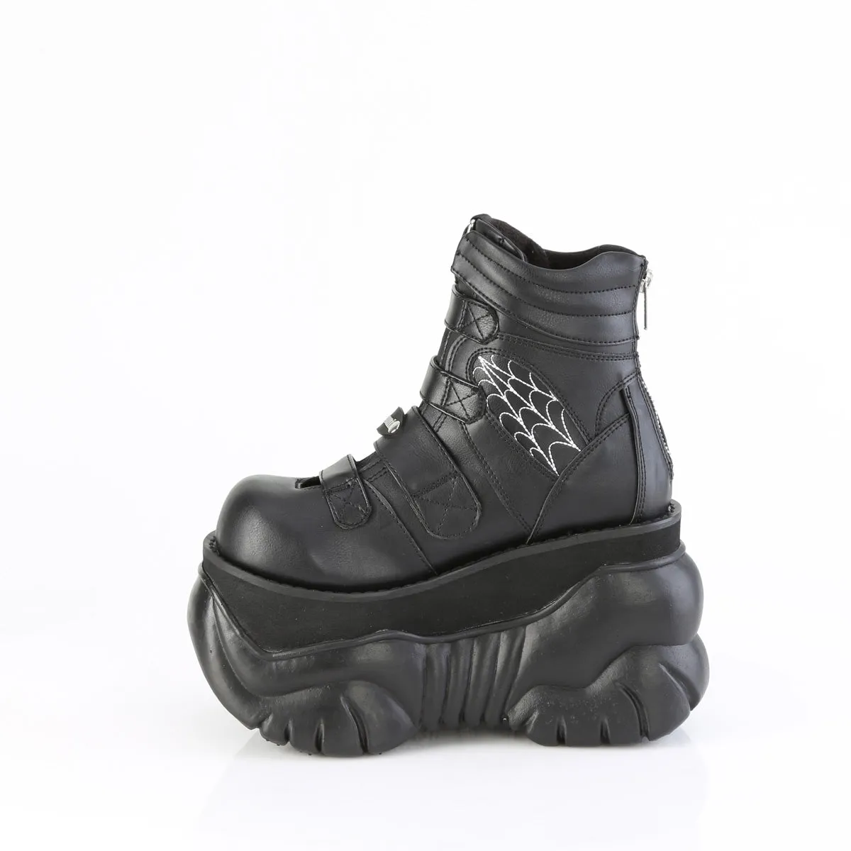 BOXER-70  Black Vegan Leather