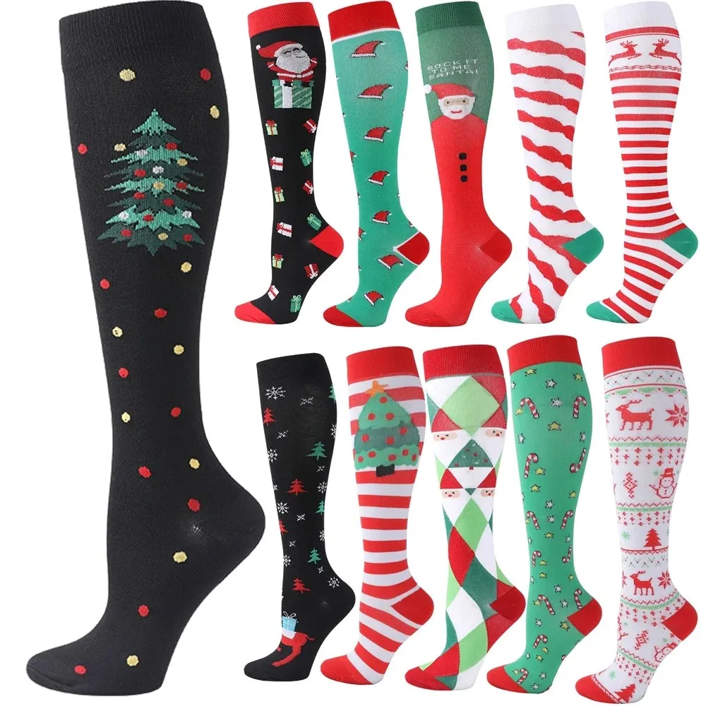 Christmas Compression Socks
