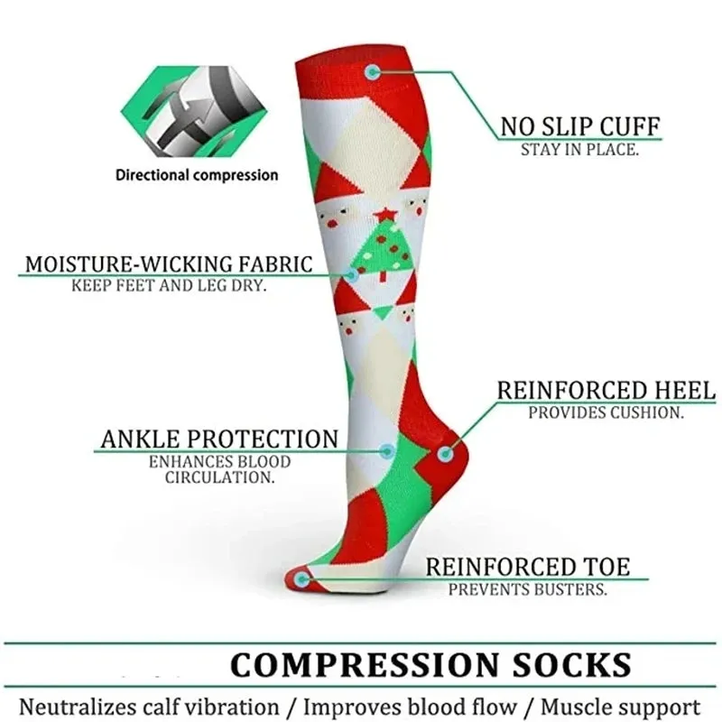 Christmas Compression Socks
