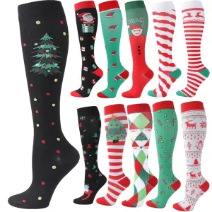 Christmas Compression Socks