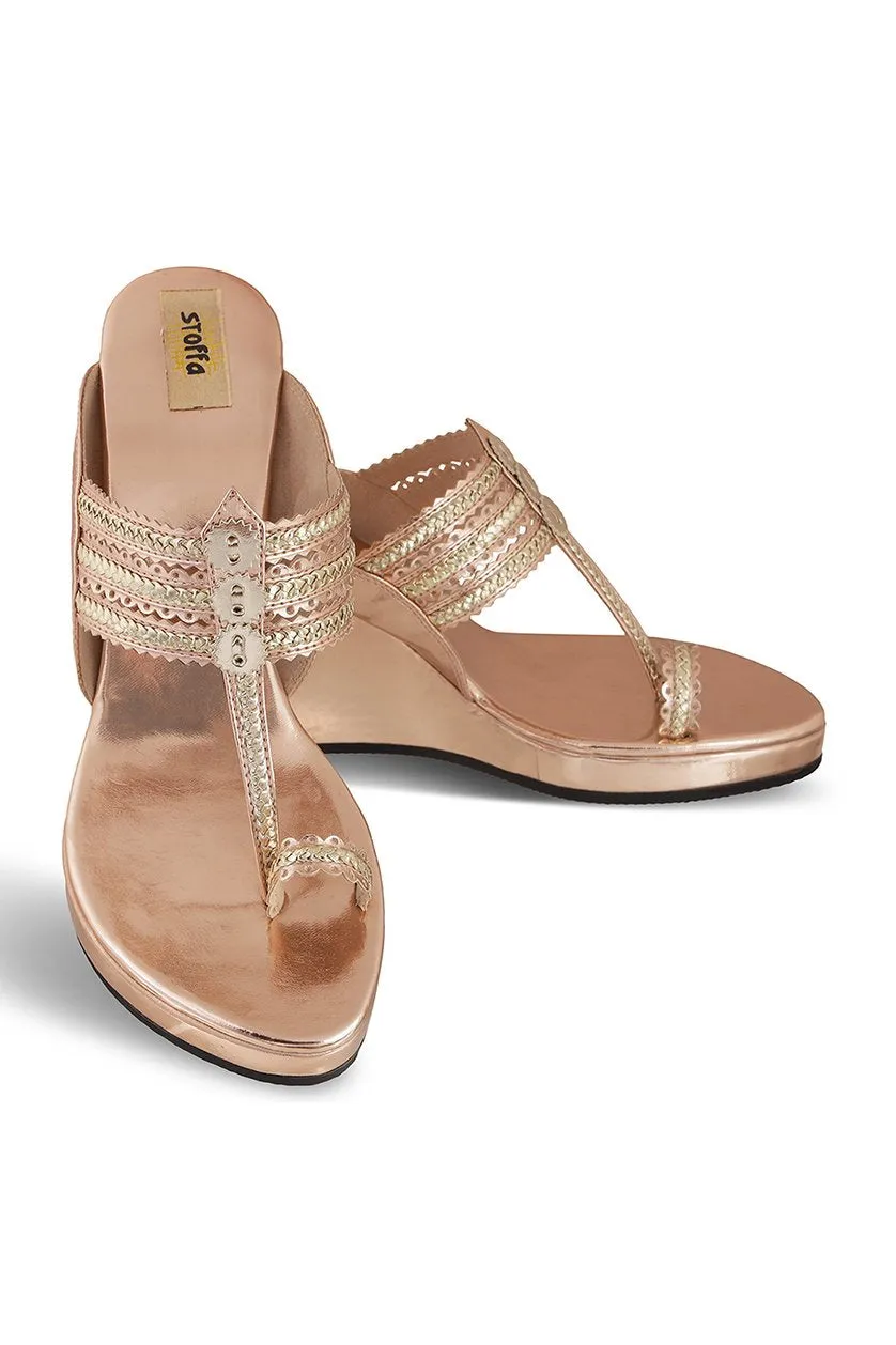 Classic High K Wedge Gold