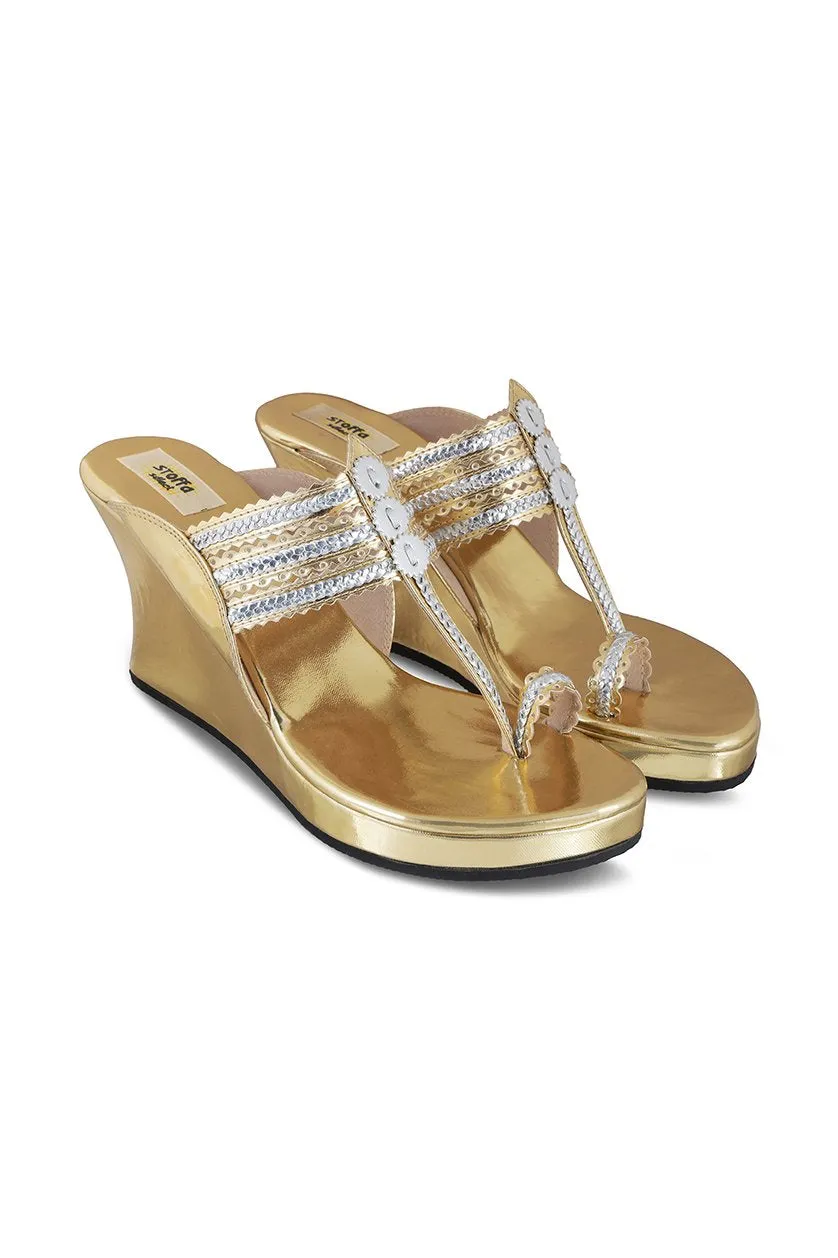 Classic High K Wedge Gold