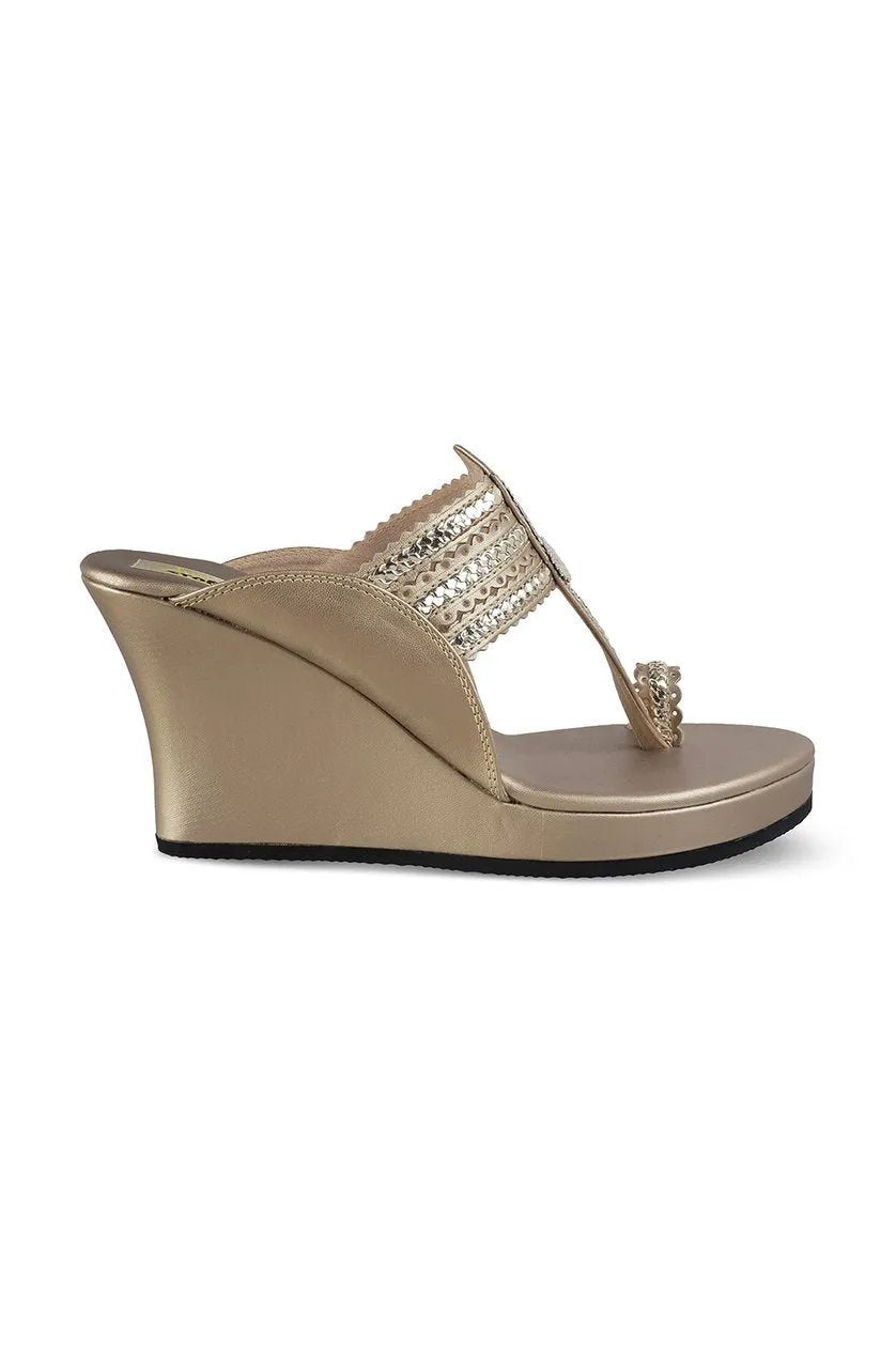 Classic High K Wedge Gold