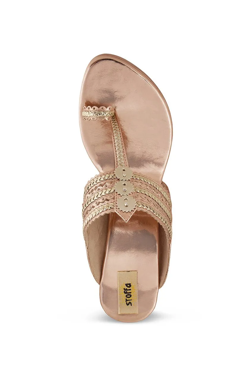 Classic High K Wedge Gold