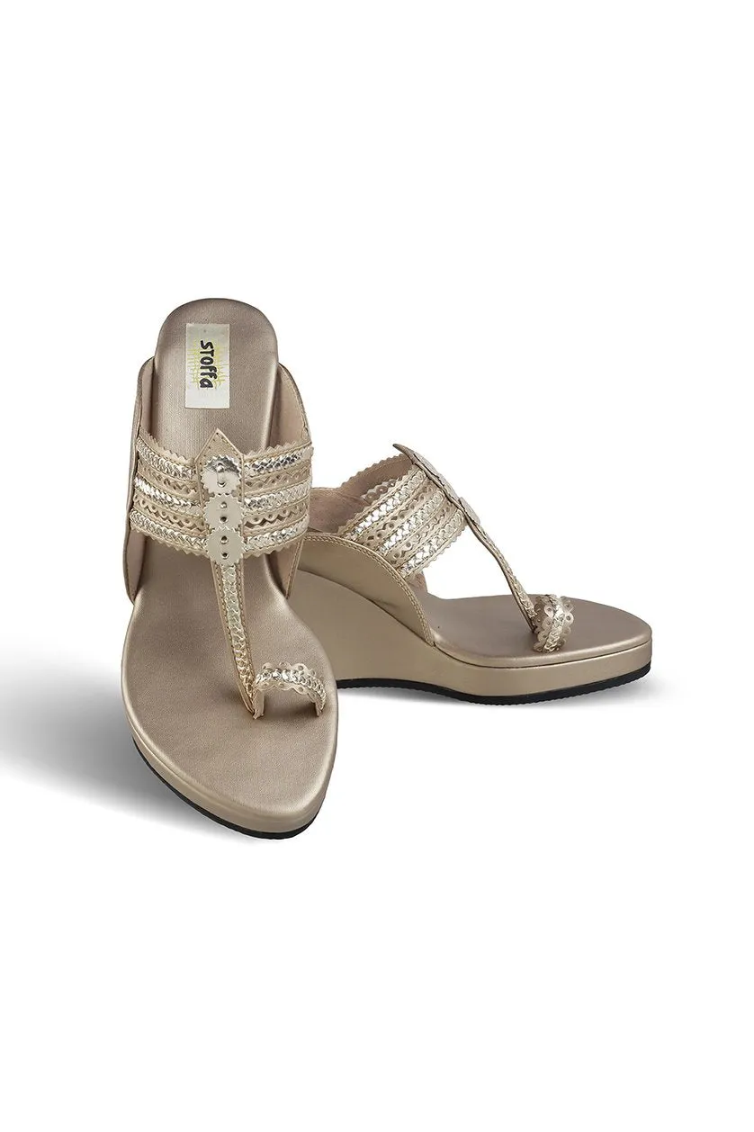 Classic High K Wedge Gold