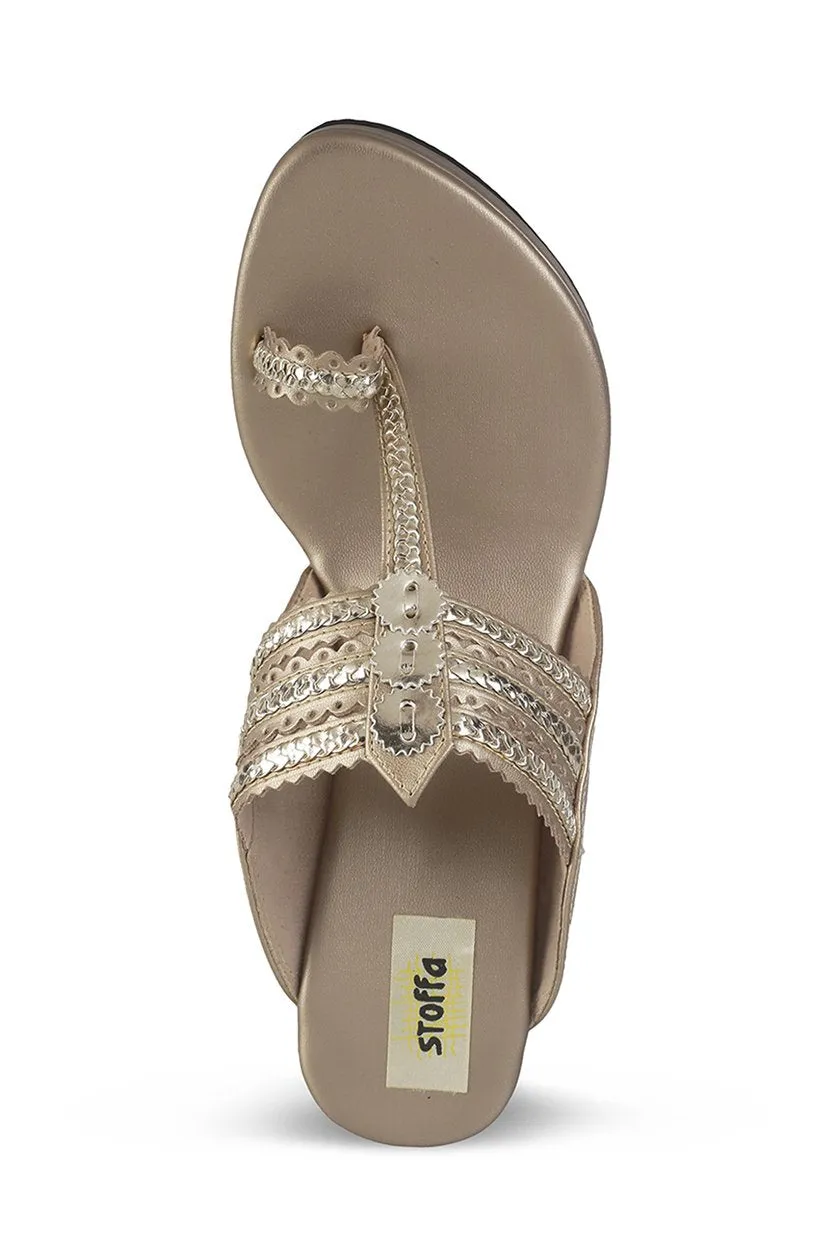 Classic High K Wedge Gold
