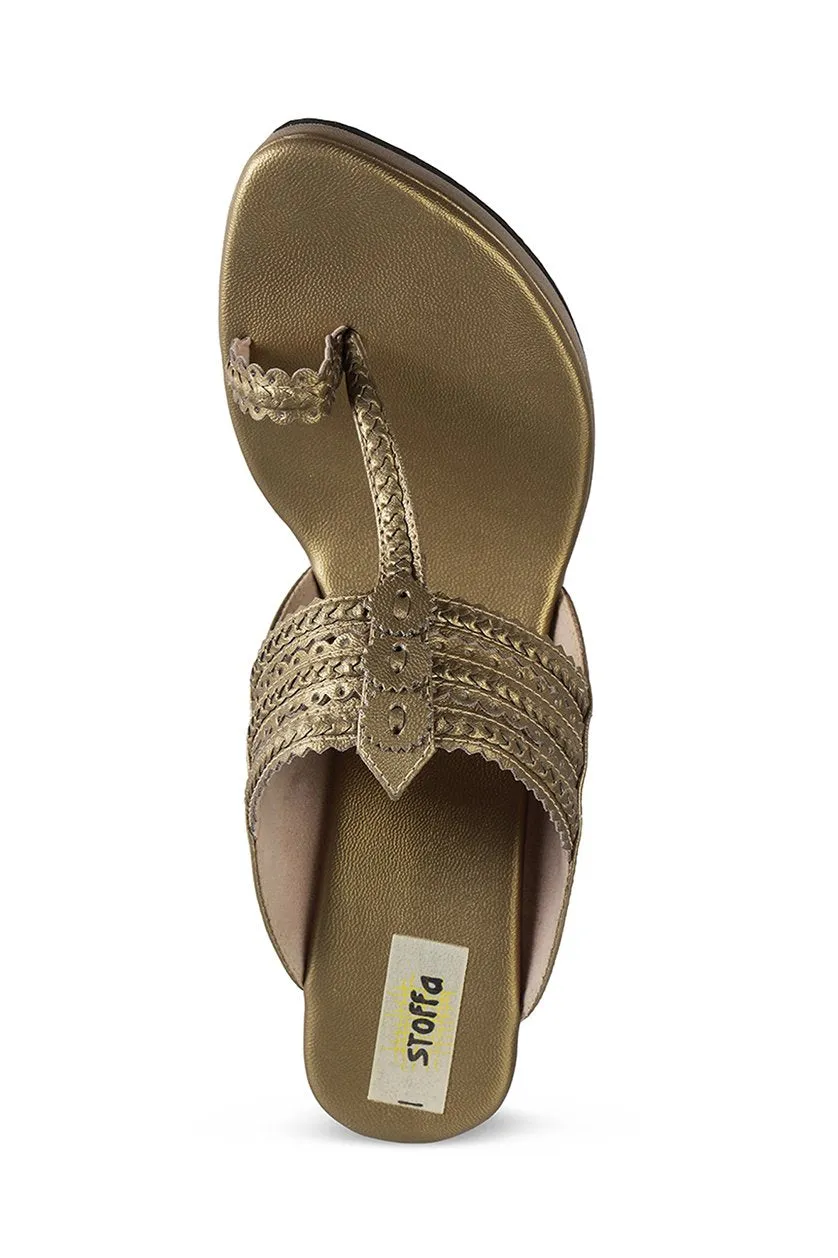 Classic High K Wedge Gold