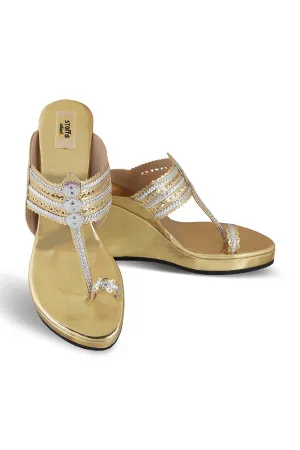 Classic High K Wedge Gold
