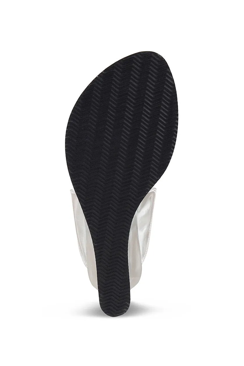 Classic High K Wedge Silver