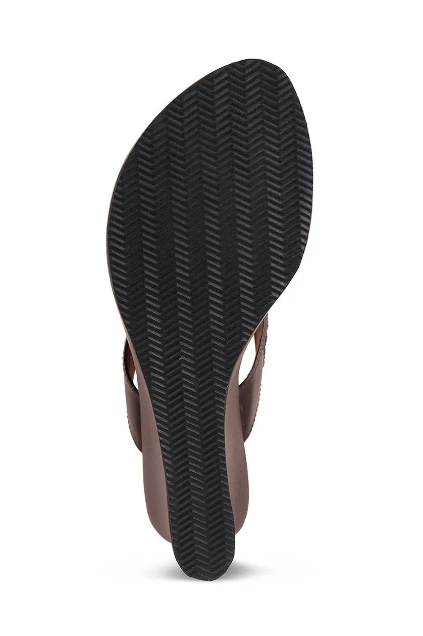 Classic High K Wedge Taupe