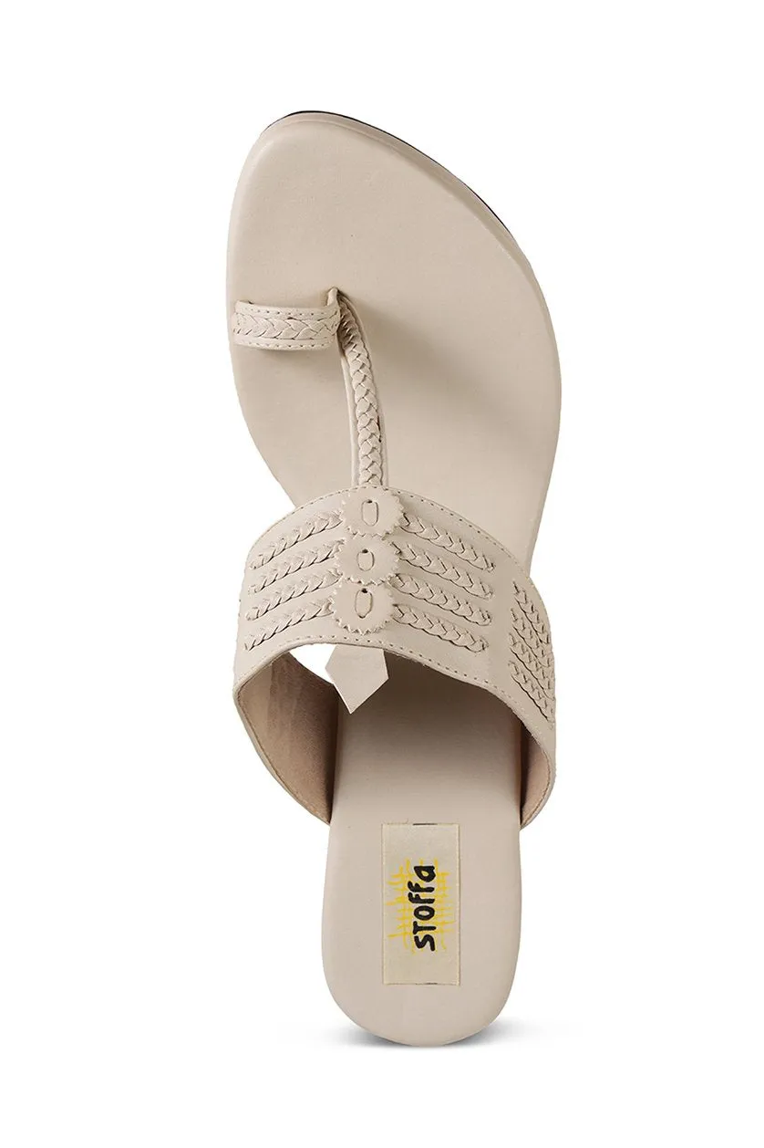 Classic High K Wedge Taupe
