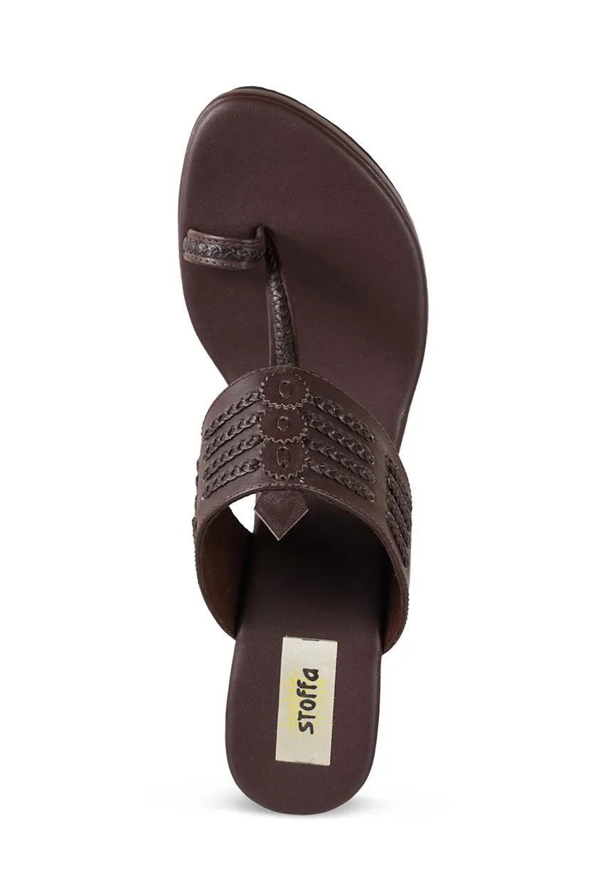 Classic High K Wedge Taupe