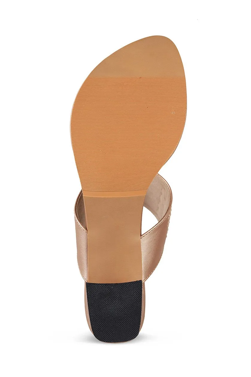 Classic K Block Heel Ink