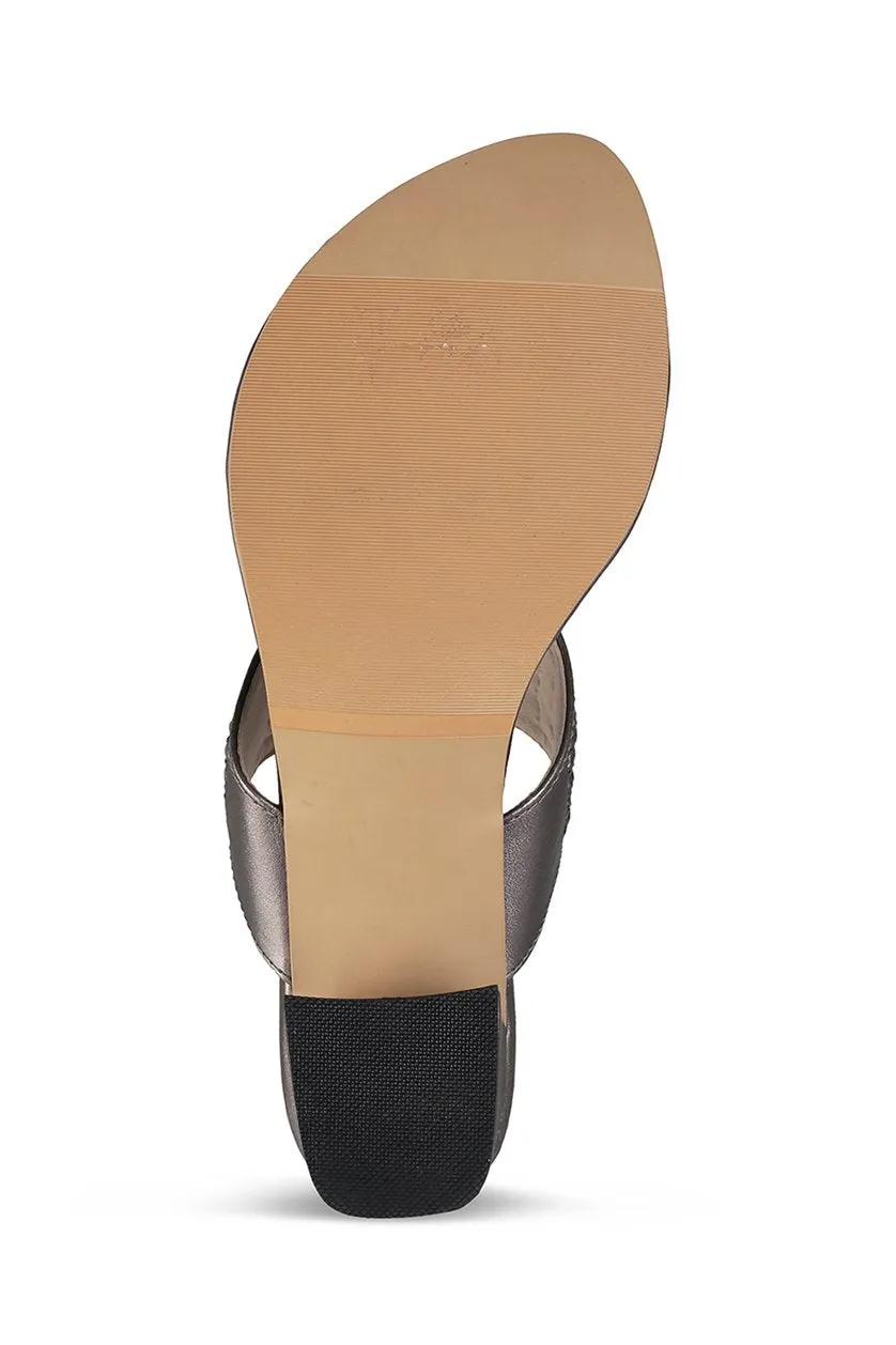 Classic K Block Heel Ink