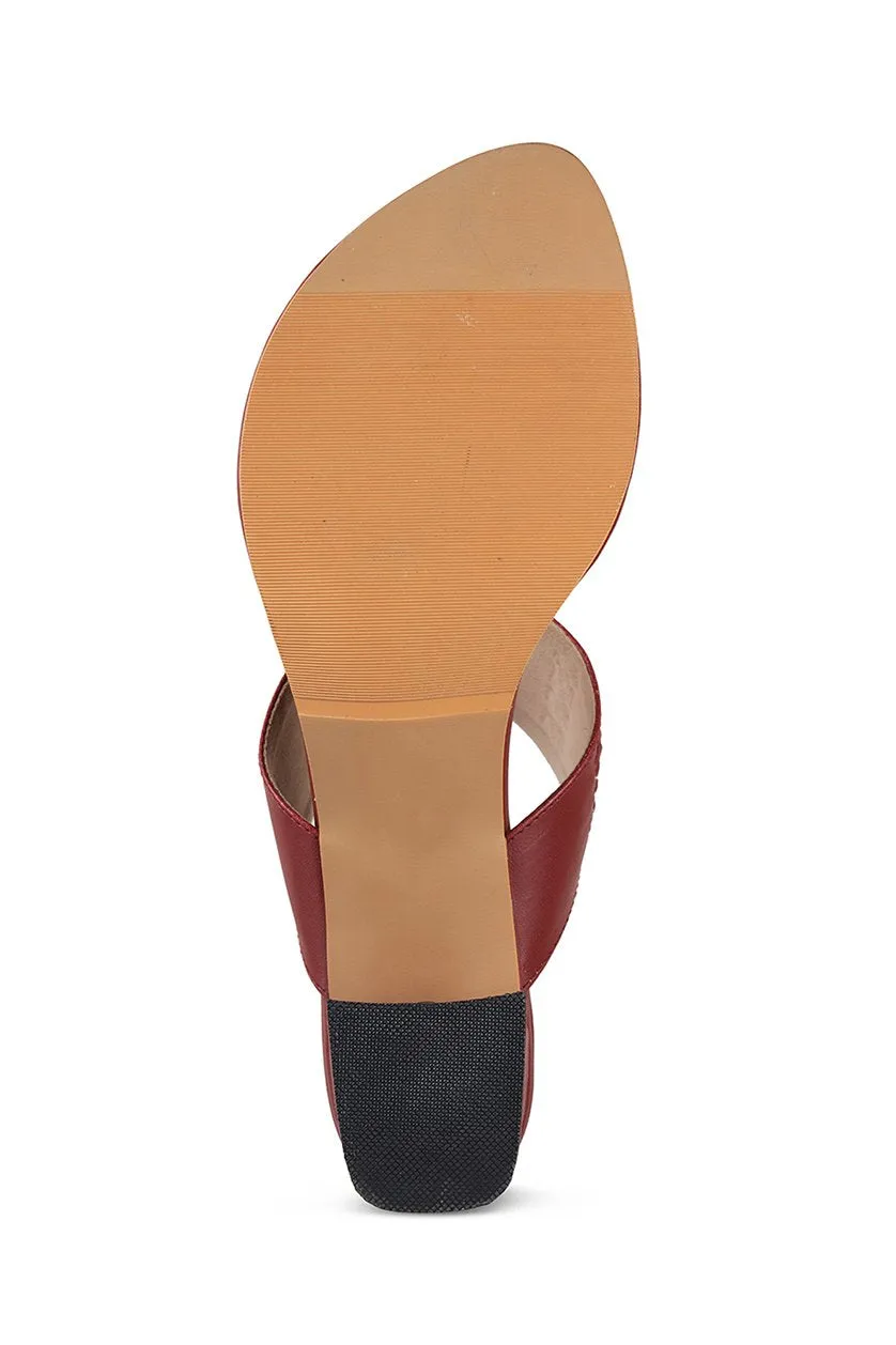 Classic K Block Heel Ink