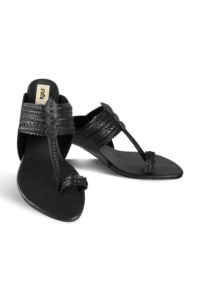 Classic K Block Heel Silver