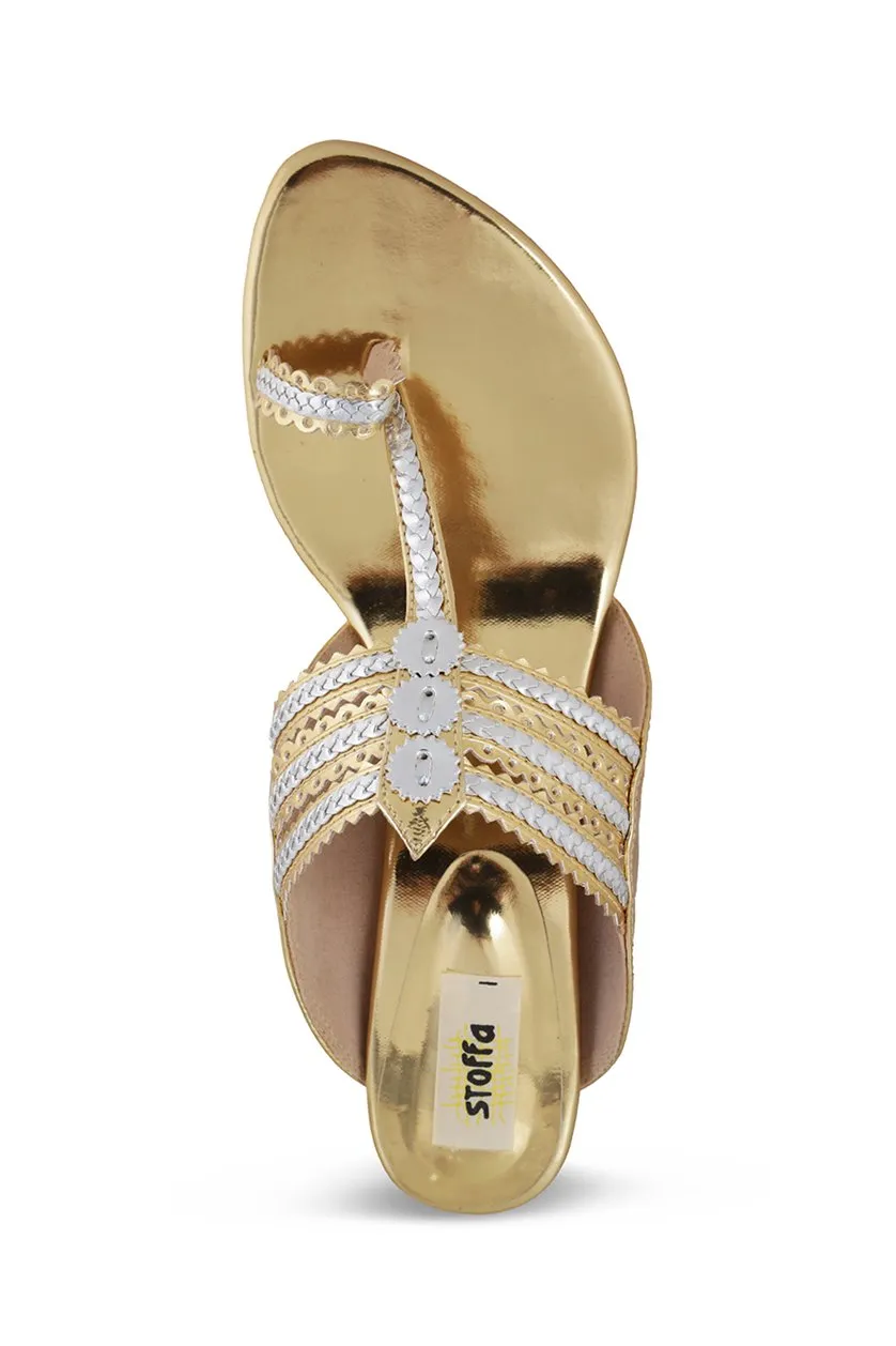 Classic K Block Heel Silver