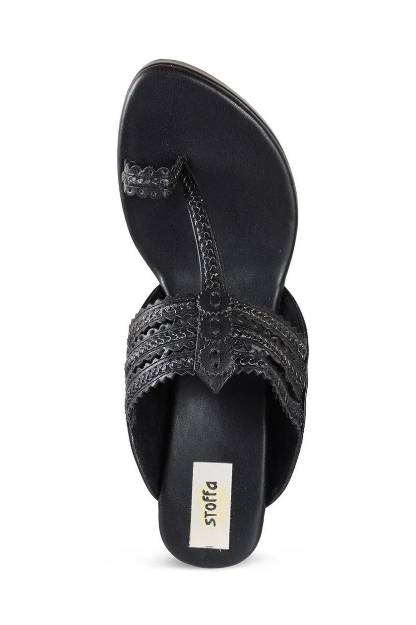 Classic K Block Heel Silver