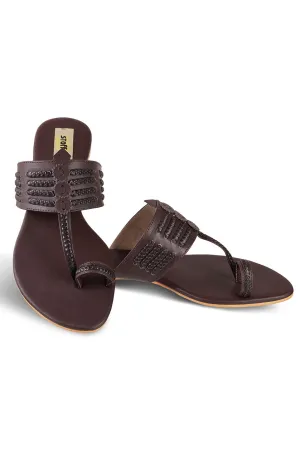Classic K Flats Chocolate