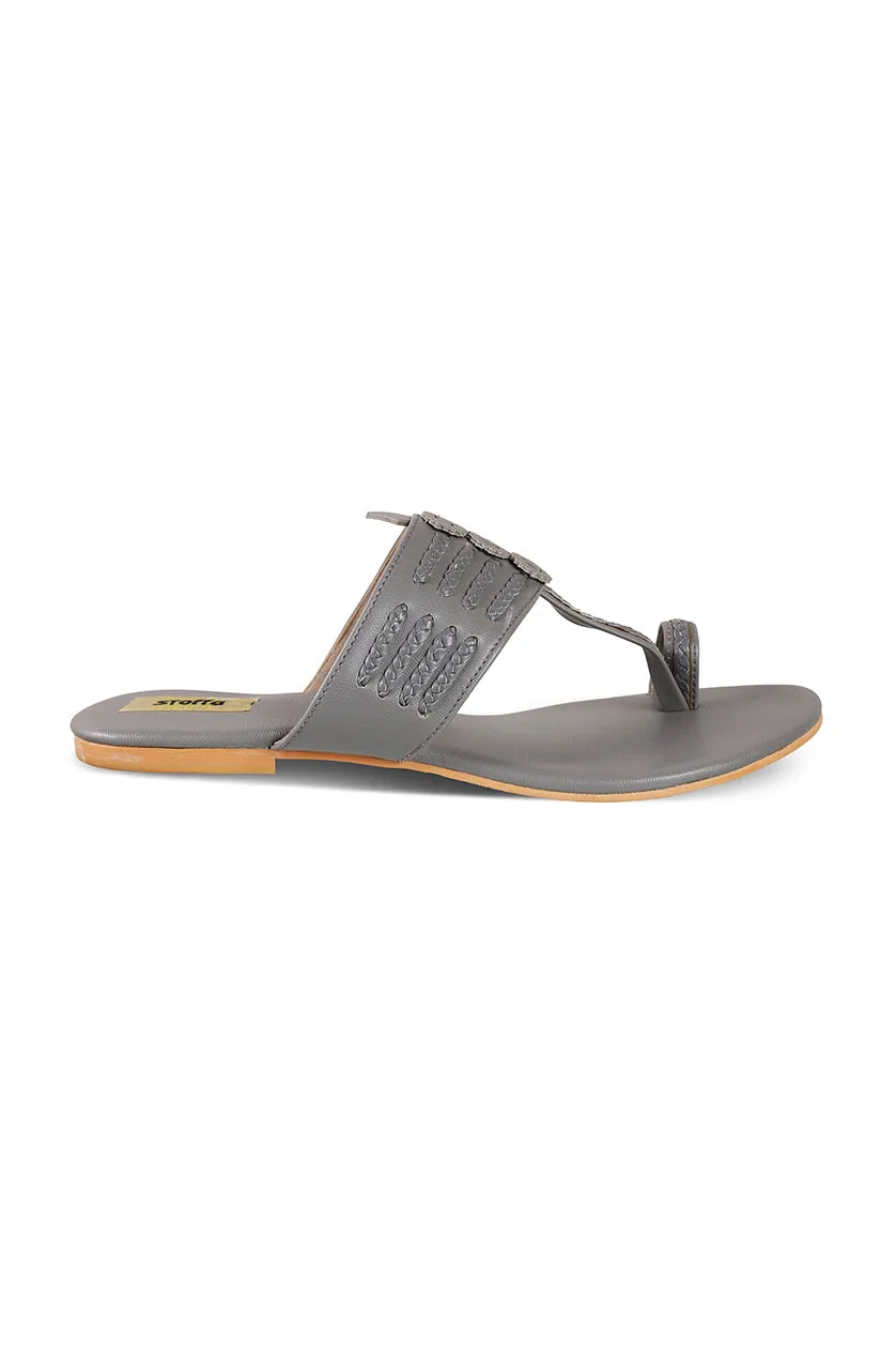 Classic K Flats Chocolate