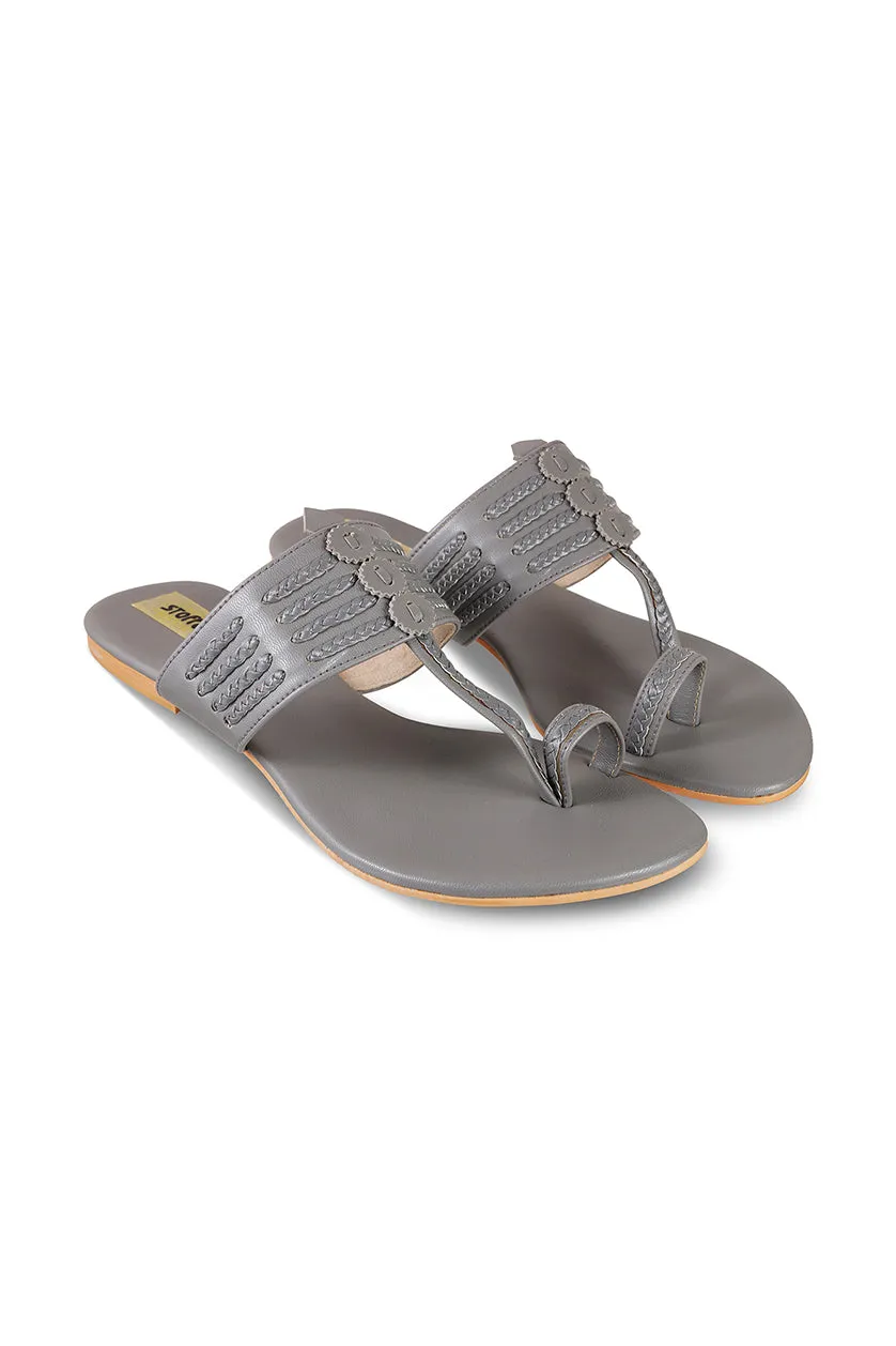 Classic K Flats Chocolate