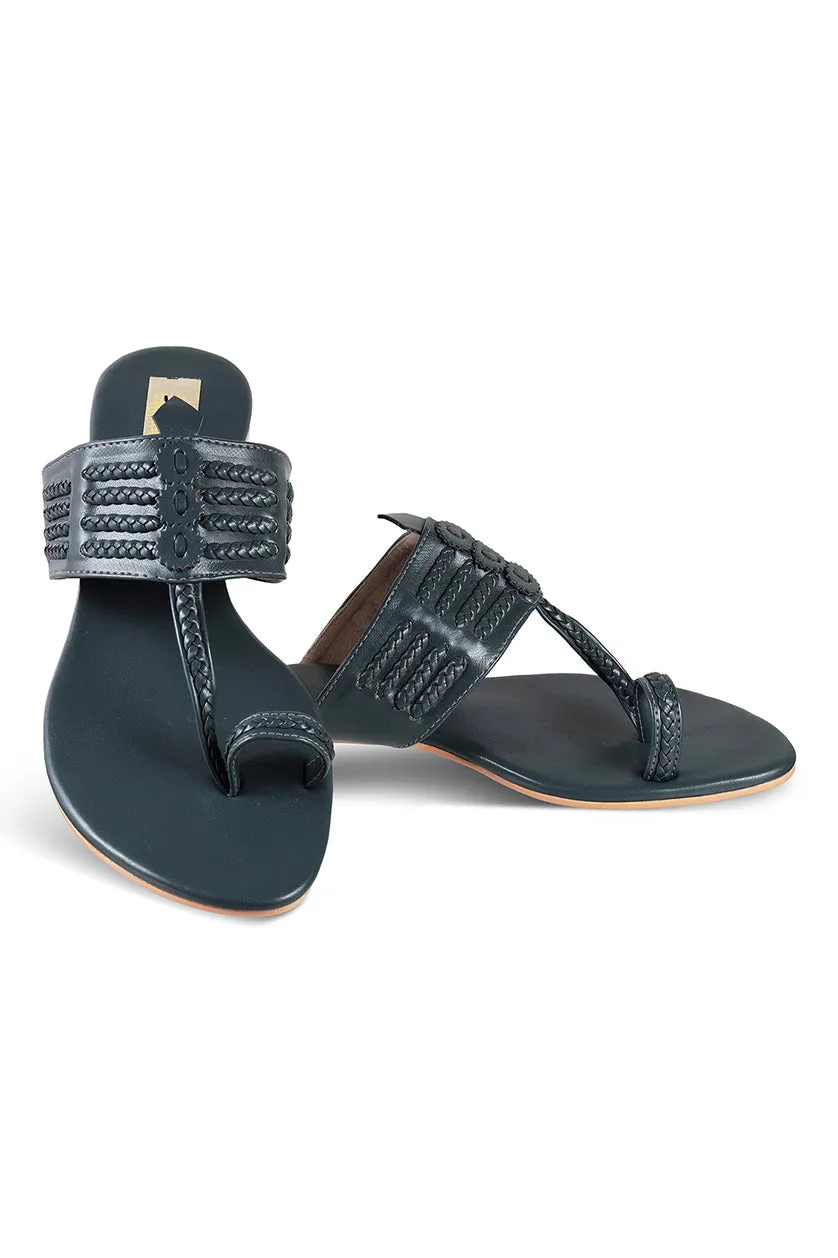 Classic K Flats Chocolate