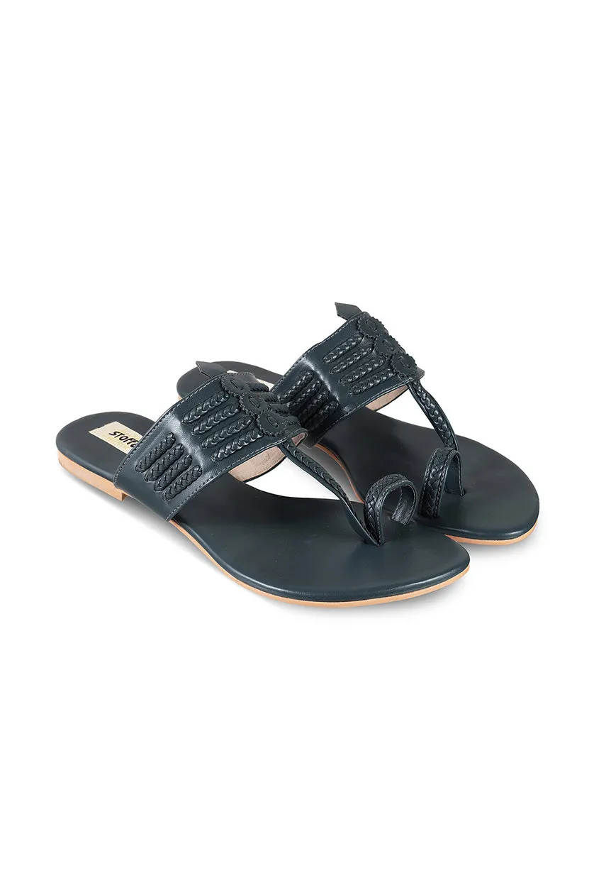 Classic K Flats Chocolate