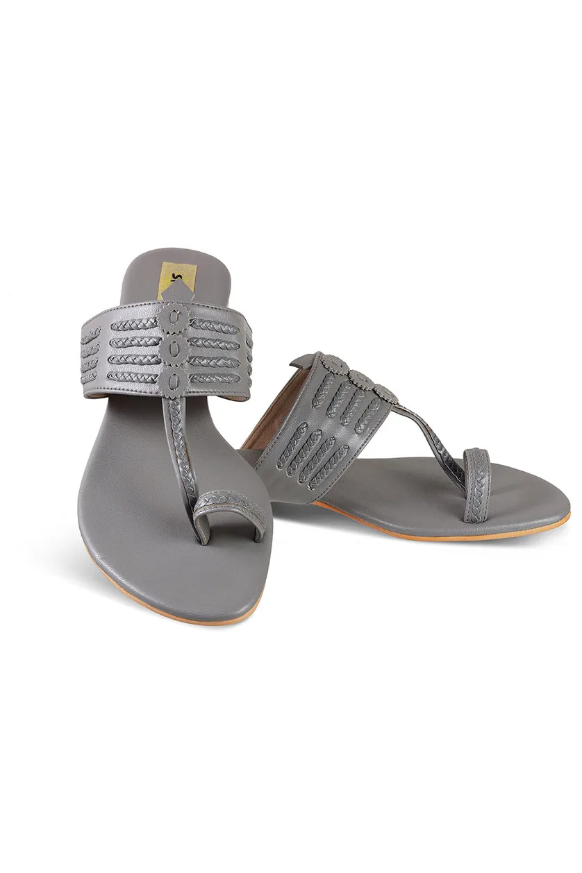 Classic K Flats Chocolate