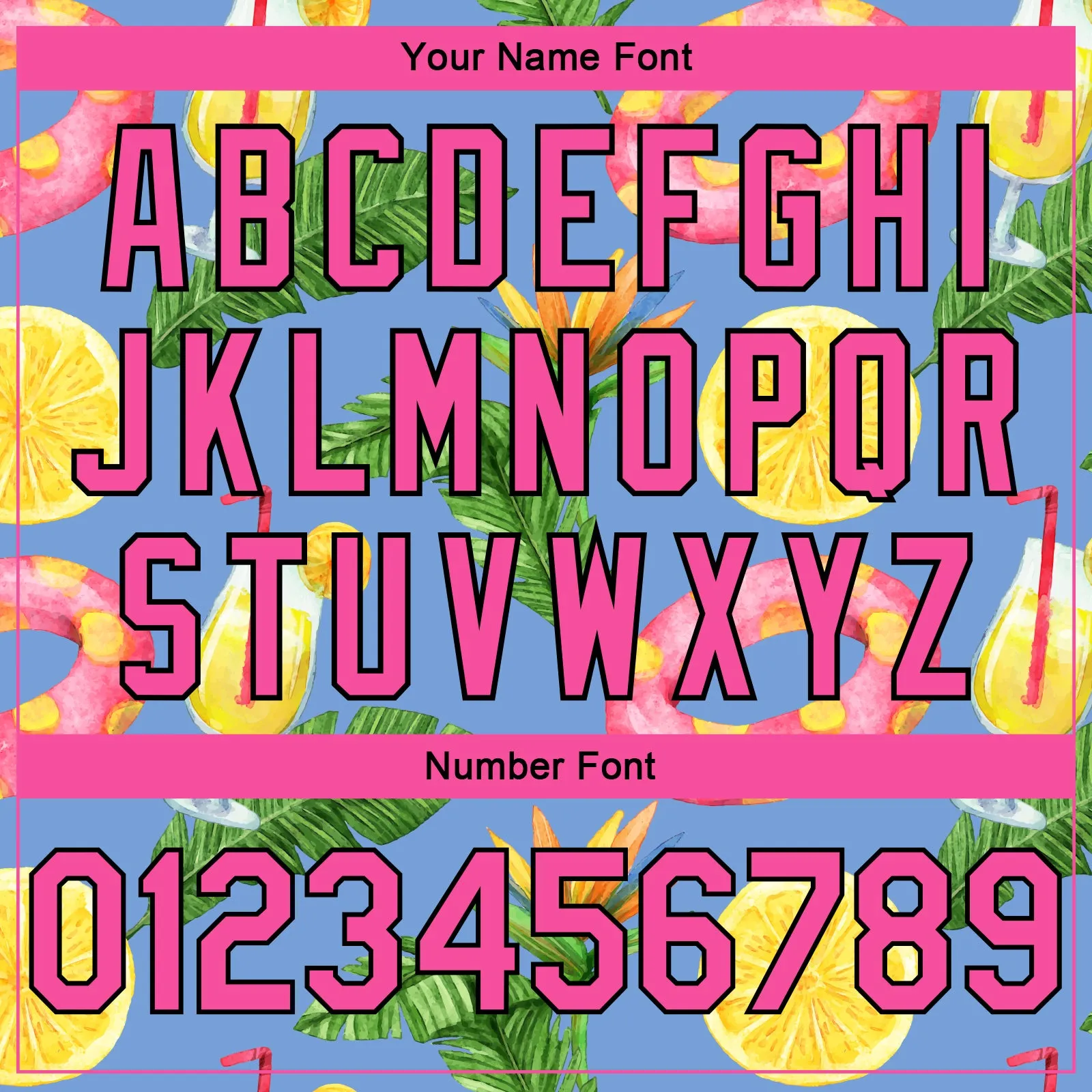 Custom Light Blue Pink-Black 3D Pattern Summer Hawaii Beach Holiday Authentic Basketball Jersey