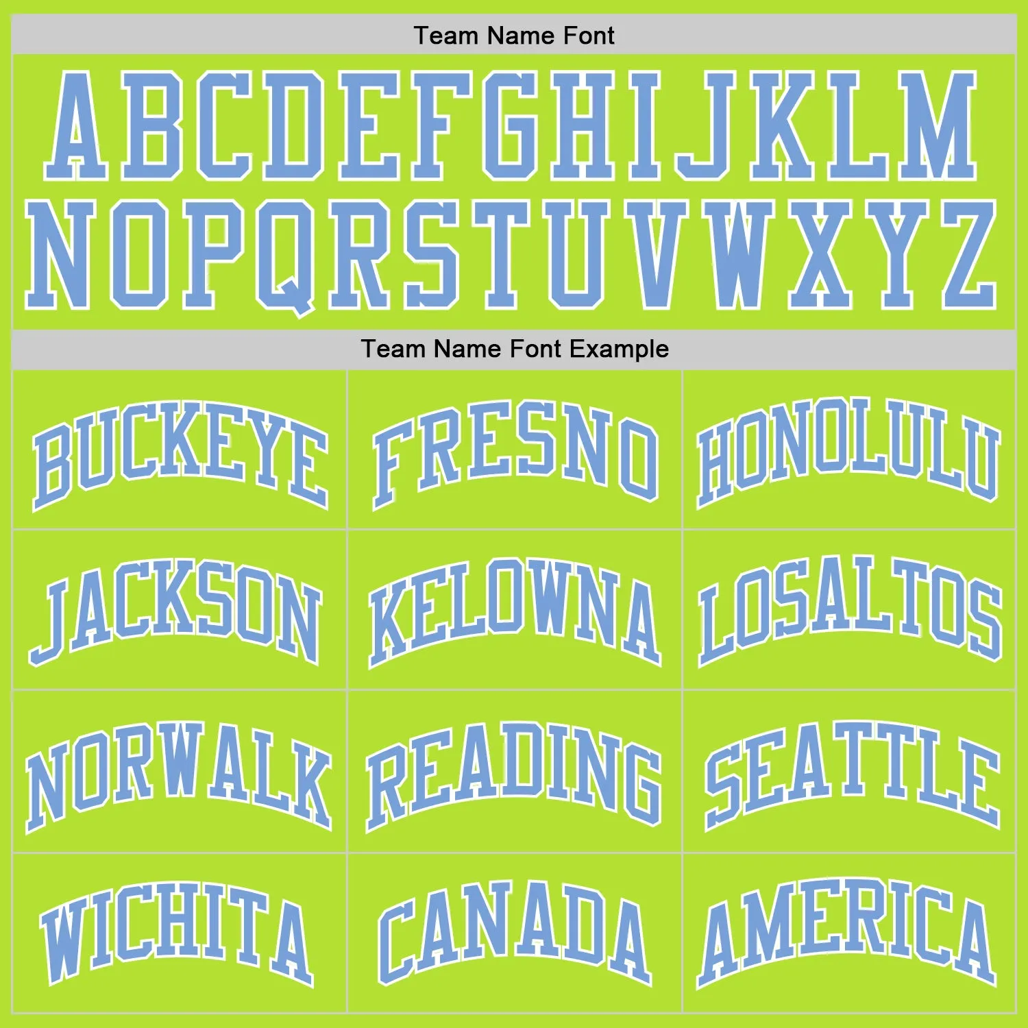 Custom Neon Green Light Blue-White Authentic Throwback Basketball Jersey