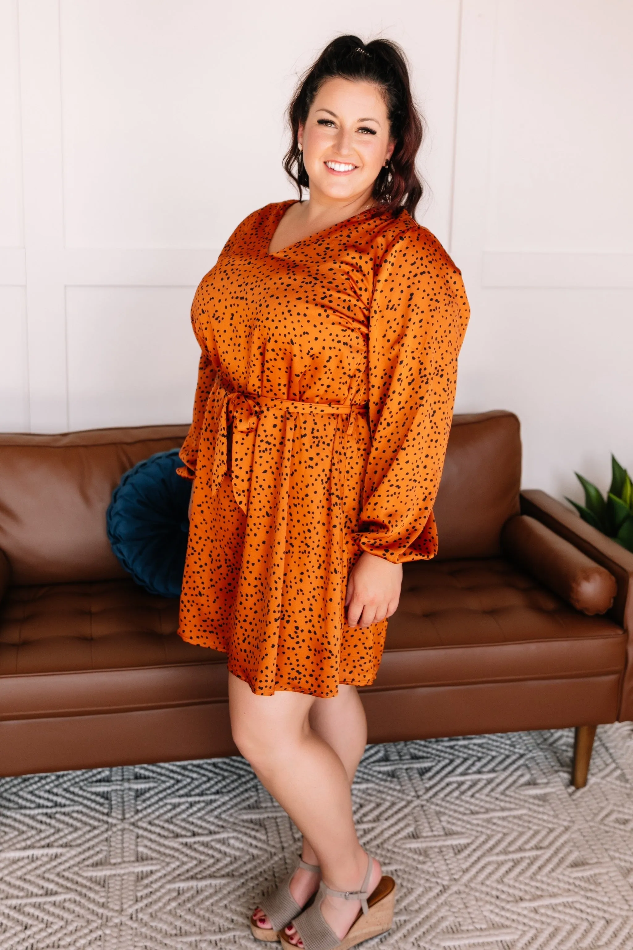Feel My Love Dress In Amber