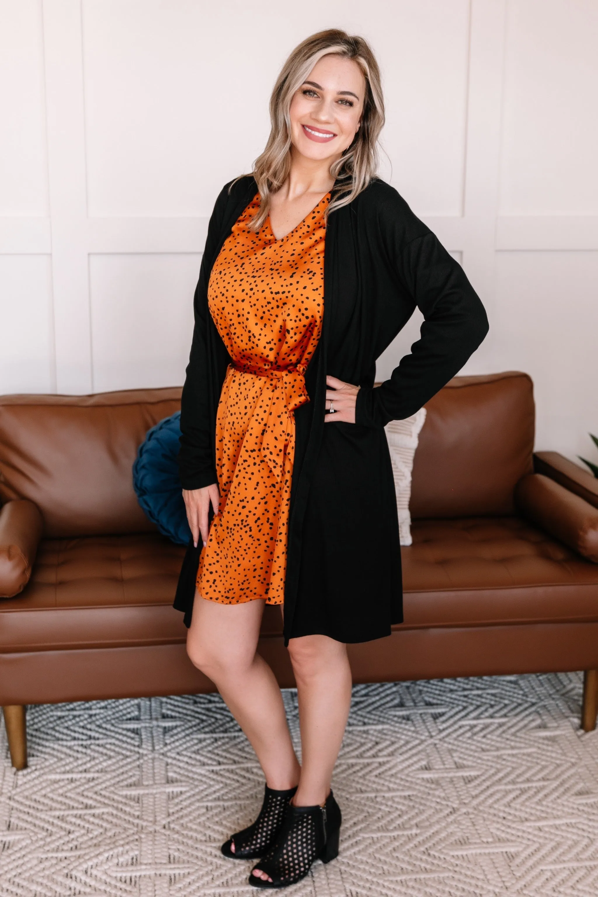 Feel My Love Dress In Amber