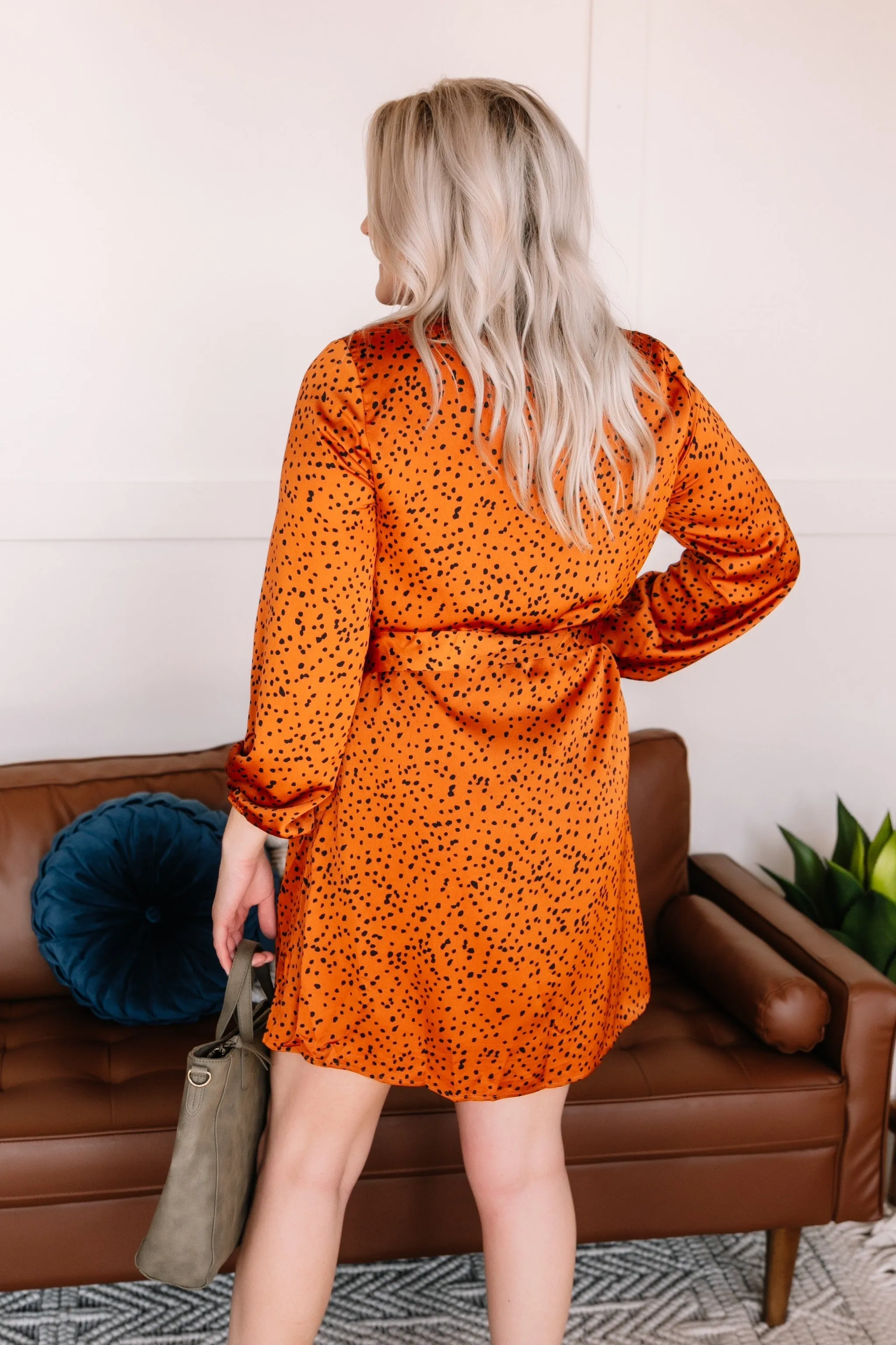 Feel My Love Dress In Amber