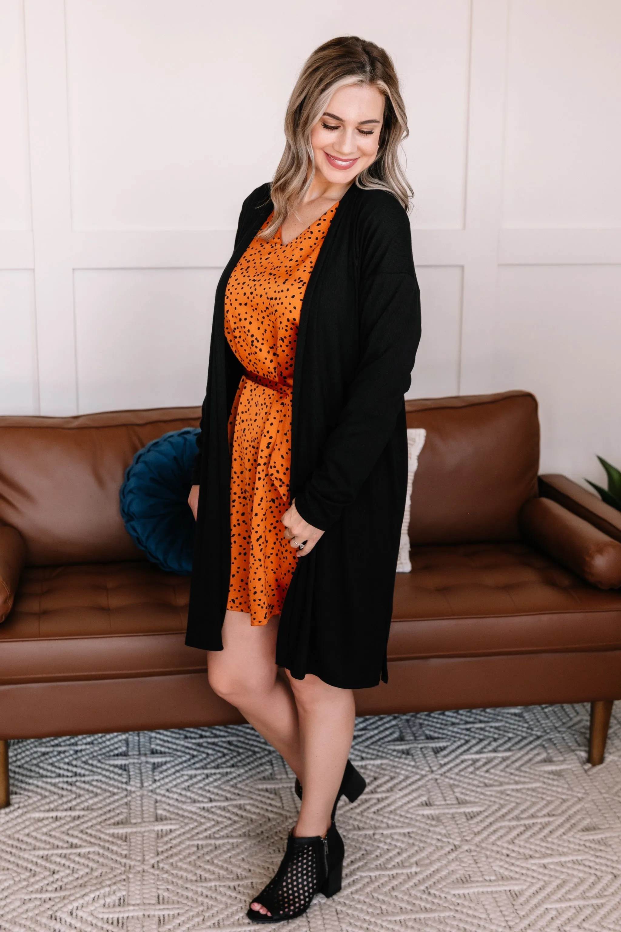 Feel My Love Dress In Amber
