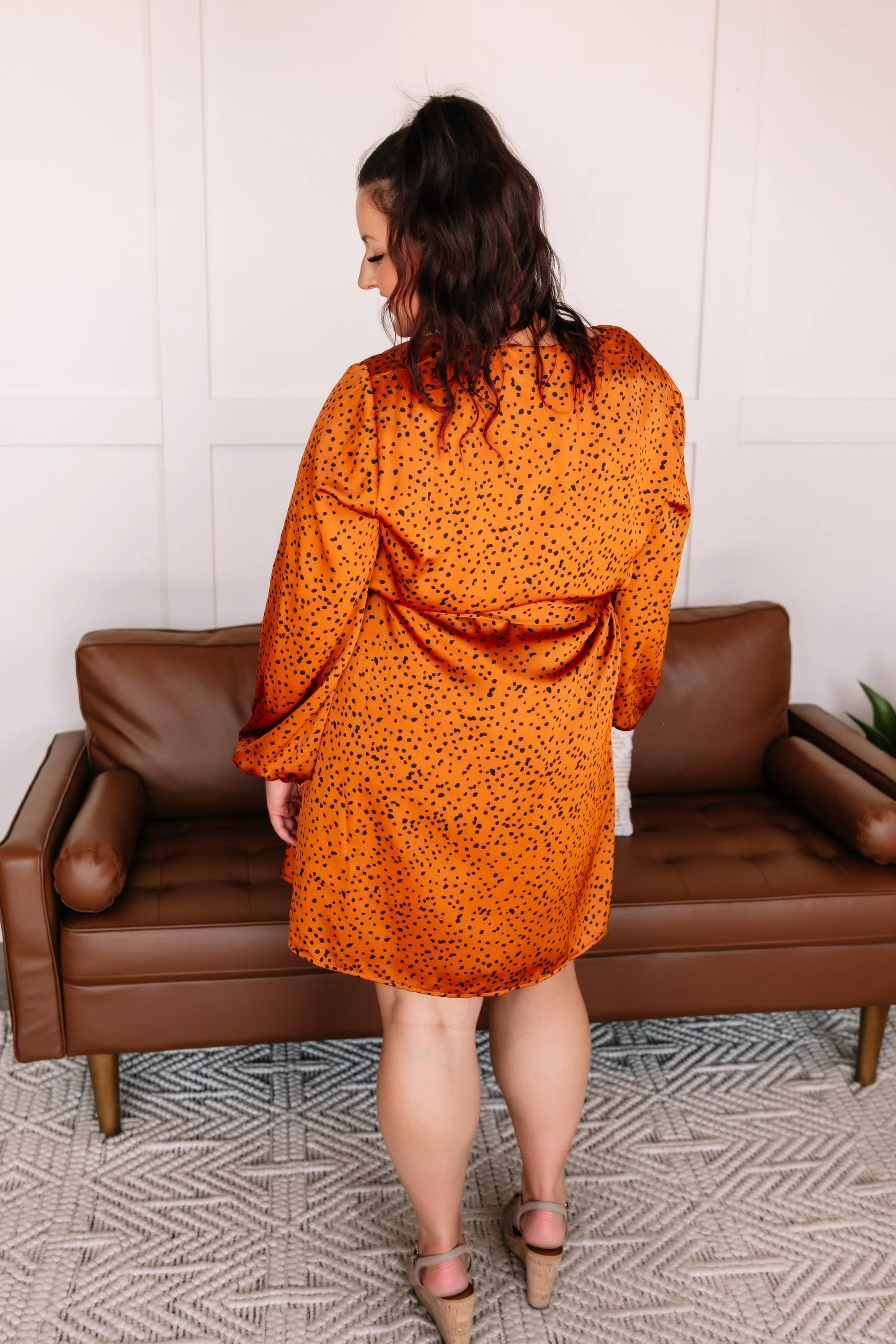 Feel My Love Dress In Amber