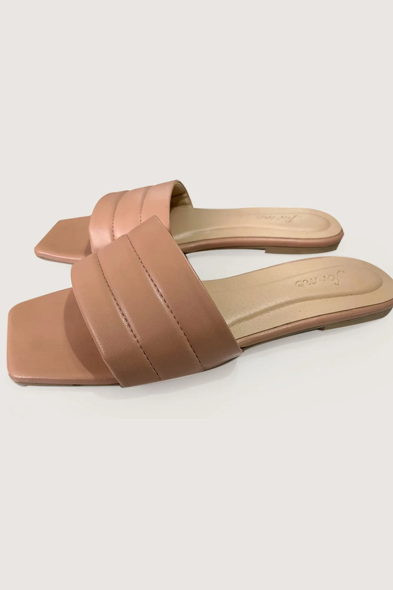 Flat Square Toe Sandals