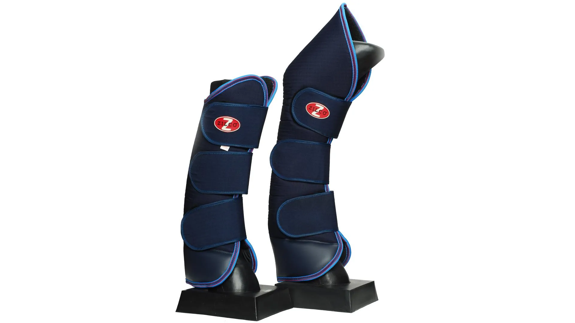 Float Boots Defender Navy Blue & Red
