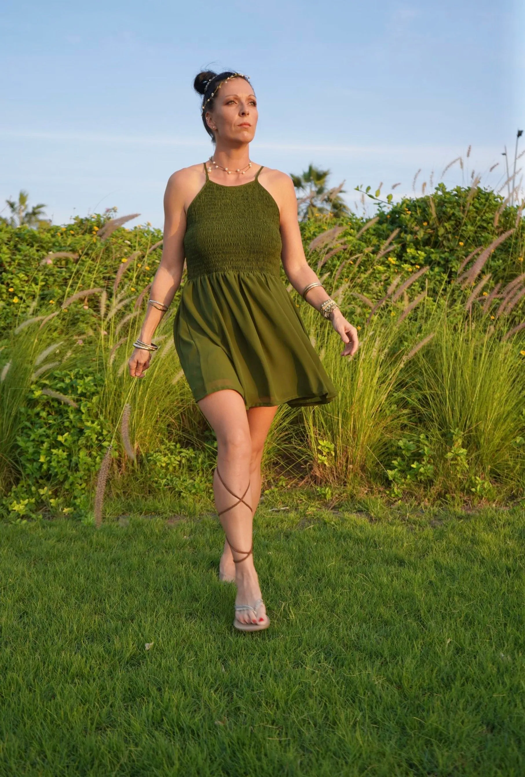 Georgie dress in Mother Earth