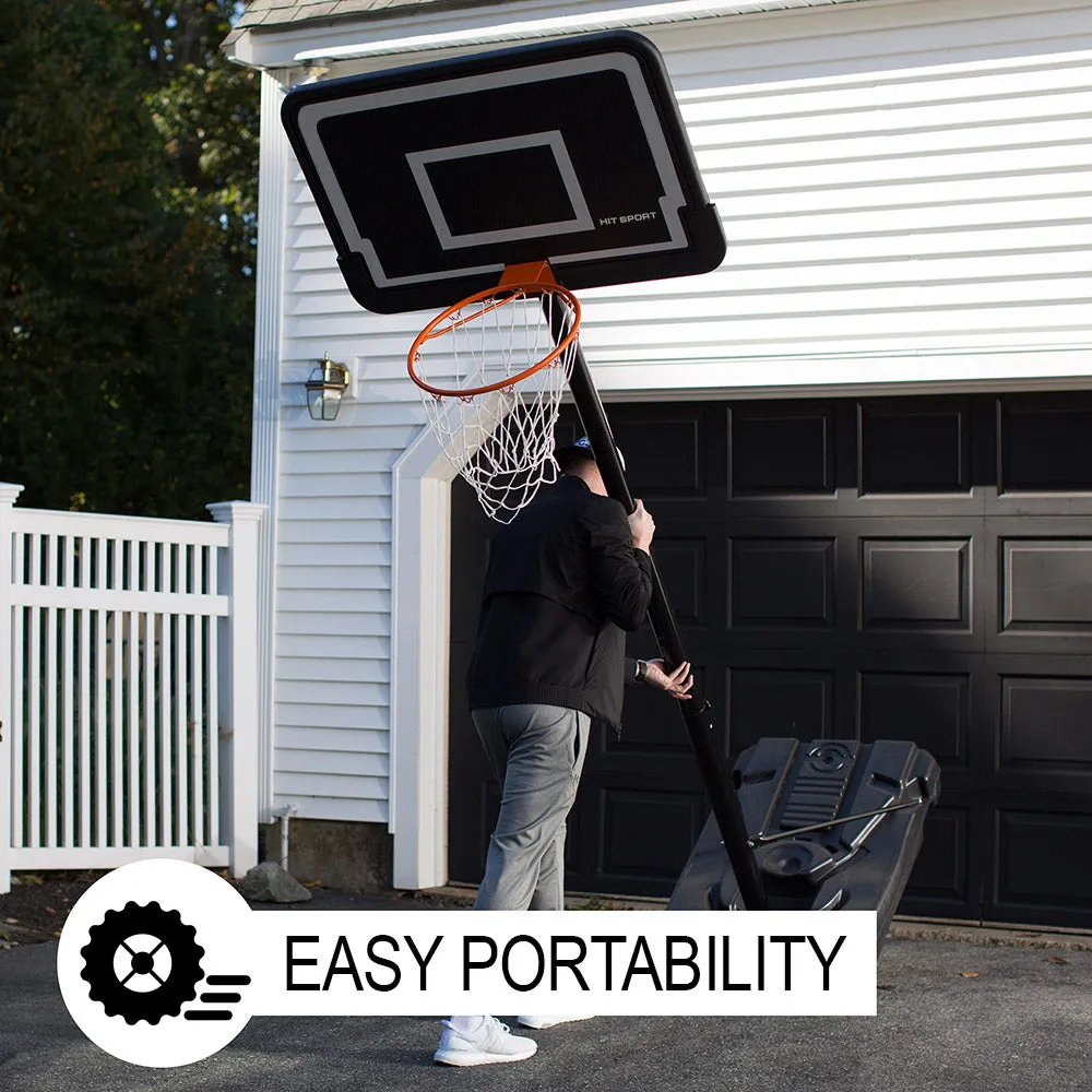 Hit Sport 10ft Adjustable Basketball Hoop | Series 1