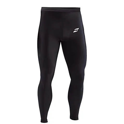 Just Care Unisex Athletic Fit Leggings (2_Black_Large)