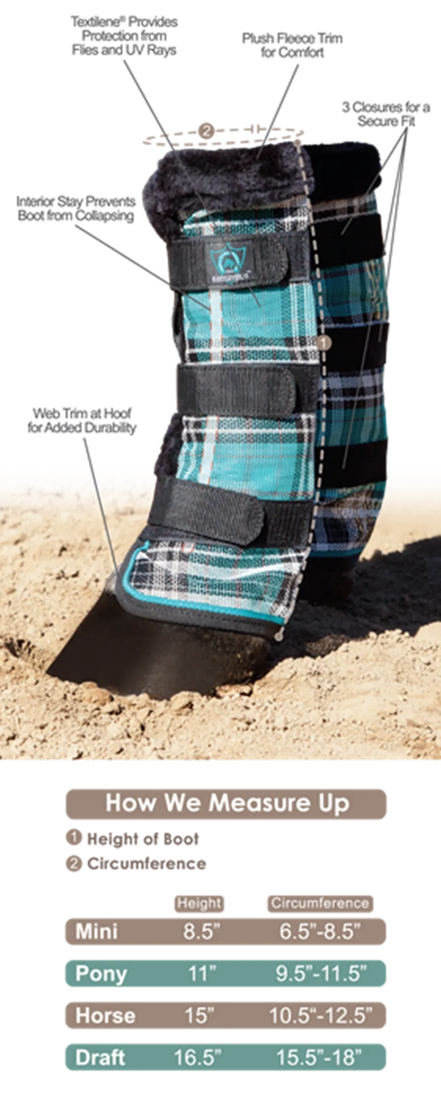 Kensington Fly Boots with Fleece Trim-Lavender Mint