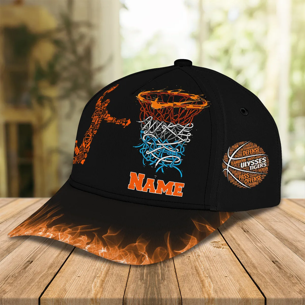 Loop - Basketball - Personalize Name Cap Cap - Dp98 - Dp312