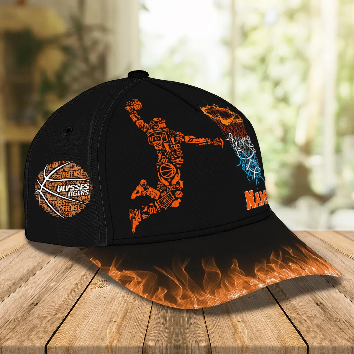 Loop - Basketball - Personalize Name Cap Cap - Dp98 - Dp312