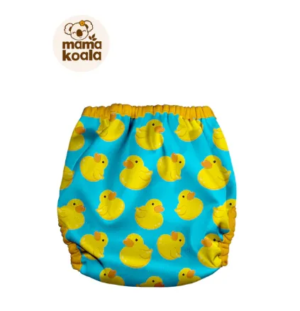 Mama Koala cloth diaper cover-little duck